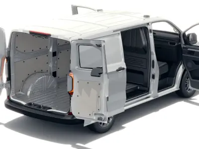  Volkswagen Transporter T7 Panel Van with interior 