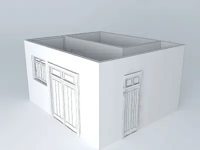 Living room interior Free 3D model