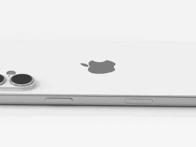 Apple iPhone 16 plus white 3D model