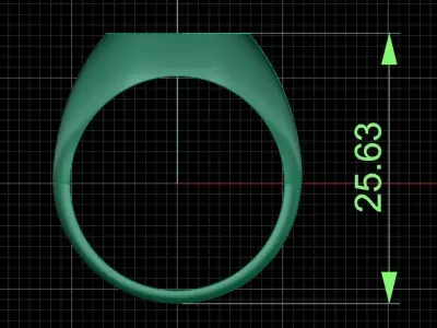 Pack jewelry ring  3D print model purchase