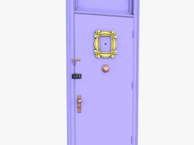 Apartment Door 3D model