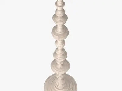 Porta Romana Spin floor lamp 3D model