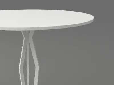 T-Village Round Table 3D model