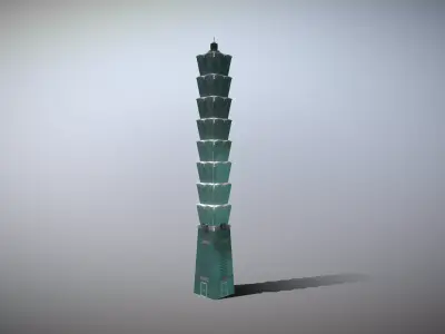 Taipei 101 3D model