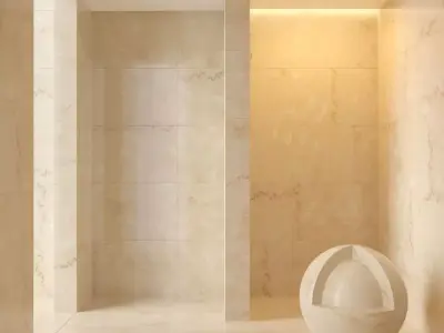 Marble wall 168 3D model