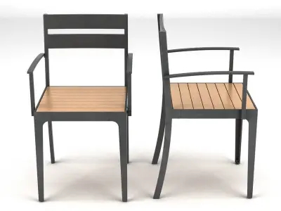 Garden Furniture Set 12 3D model