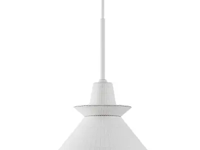 Bowl Shade Ceiling Light 3D model