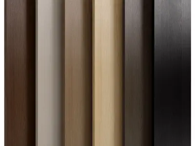 Oak wood 2 with 6 colors Texture