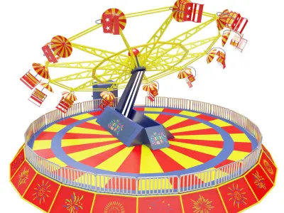 Carnival ride 3D model