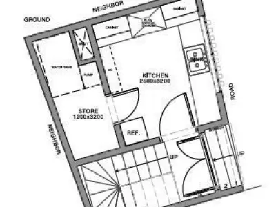 Compact House Concept 3D print model