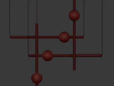 Orion Tubelight Lee Broom 3D model