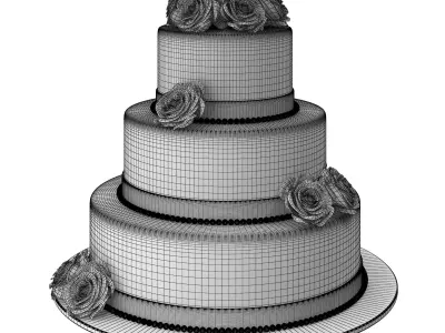 Wedding Cake  3D model