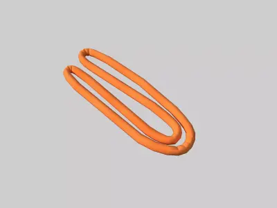 Industrial Round Sling Low-poly 3D model