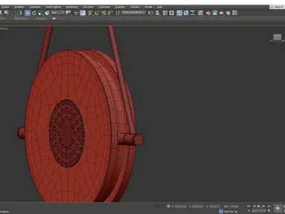 BETH chandelier Low-poly 3D model