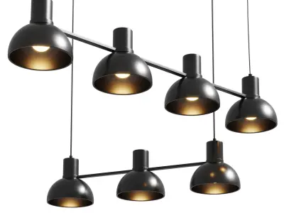 collection set wall light 3D Model Pack