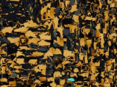 Feline Armored Operative 3D Model High Vis Battle Suit 3D model