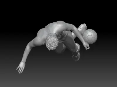 fifa street player 3 3D print model