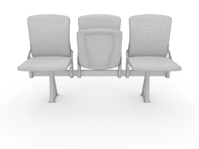 Stadium Seats 10 3D model