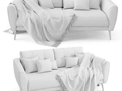 Sofa Zoe Double 3D model