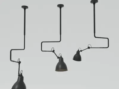 Lamp Gras N 312 L Free 3D model