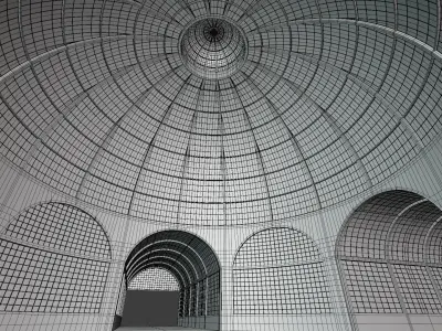 Pavilion buildings collection 3D Model Pack