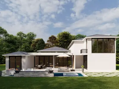 arden Landscape 3D Model - SketchUp and Lumion  3D model