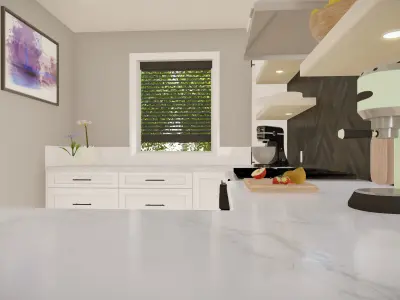 Kitchen Layout Free 3D model