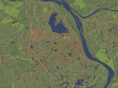 Hanoi Vietnam - city and urban 3D model