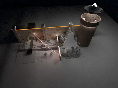 enviorment city 3D model