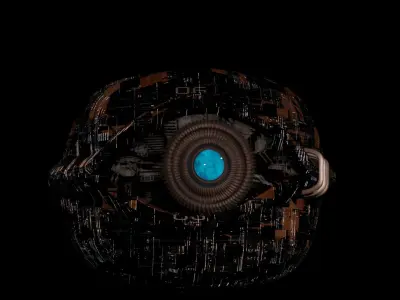 Sci-Fi Drone Orb-06  3D model