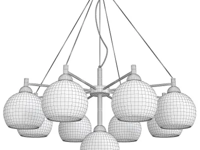  ETNA pendant Low-poly 3D model