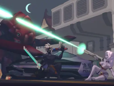 Acheron Elf Clean Low-poly 3D model