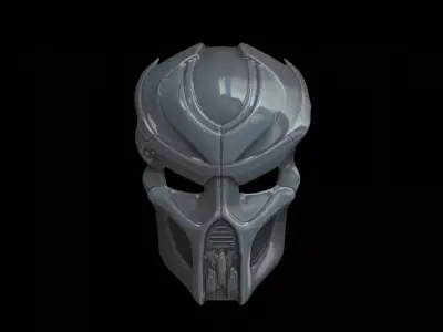 predator cosplay mask 3D print model