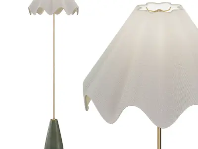 Floor lamp Threshold Low-poly 3D model