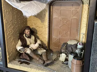 STAR WARS TATOOINE MODULAR DIORAMA 3D print model