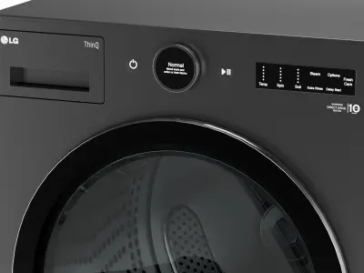 LG washing machine WM6700HBA 3D model
