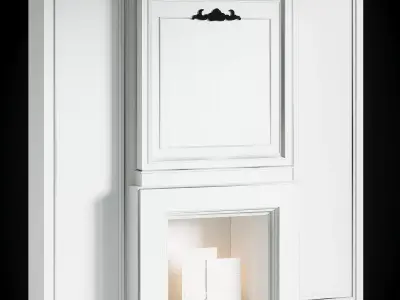 Fireplace 43 3D model