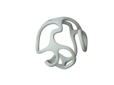 SciFi Cube Object No 29762 Low Poly Shape Texture