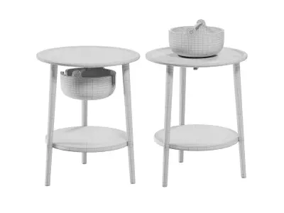 Companions Bedside Table  3D model