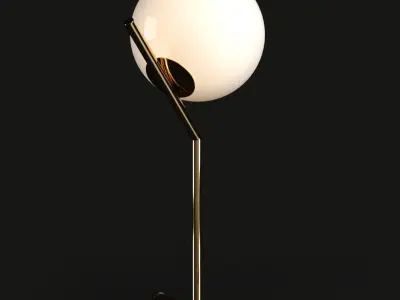 High table lamp ic 3D model