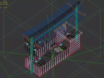 Beijing City Street - Ornament Stand 3D model