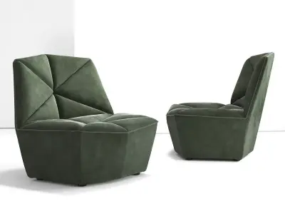 Gossip Armchair 3D model