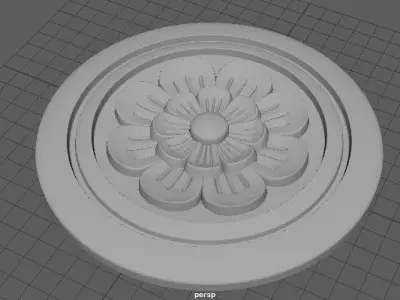 dekor ornament 3D model 40