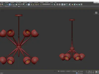 Giotto Burst  6 6 Low-poly 3D model