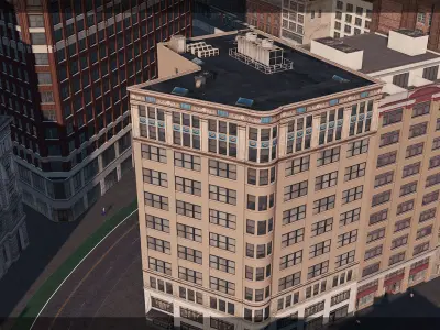 Capitol Park Loft Low-poly 3D model