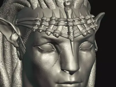 Jack Sully Navi Bust 3D print model