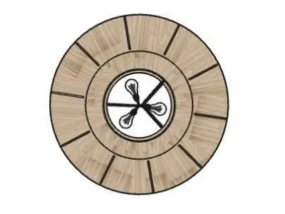 Nickey Kehoe String Lantern Pendant 3D model