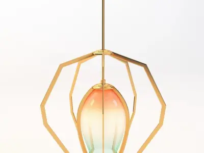 BEC BRITTAIN Vise Pendant 3D model