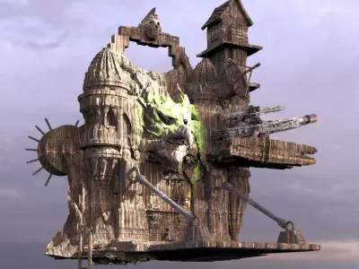 Raven Treehouse Full 3D model