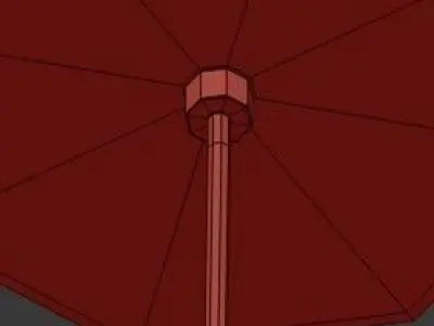 Untitled three spheres hanging from brass fixture 3D model